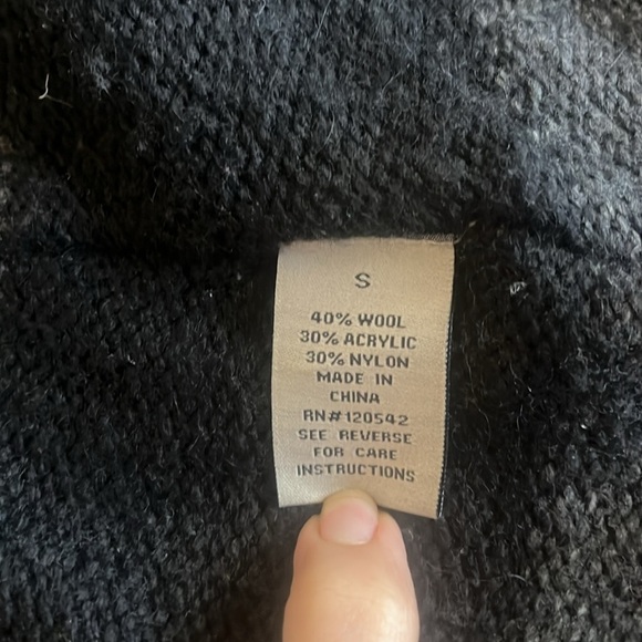 Remain Birger Christensen Knitted Hoodie Belted Cardigan Wool blend Size S - Picture 8 of 10